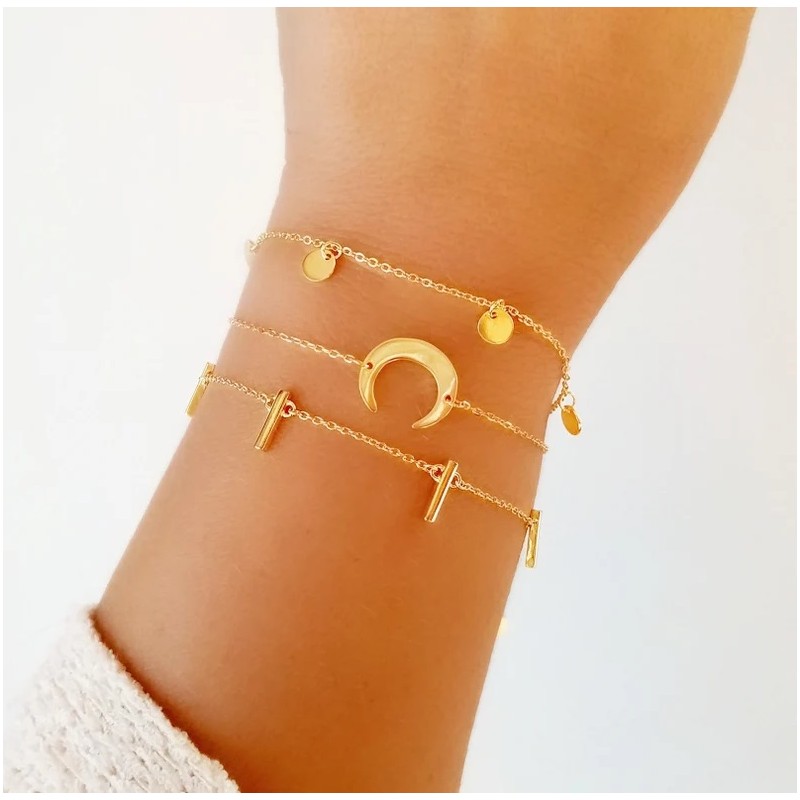 Pulsera Luna combinada