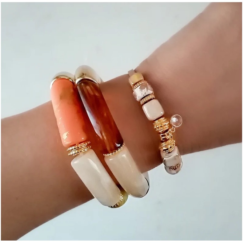 acrylic bracelet bambu