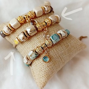 Boho bracelet with adjustable closure 2