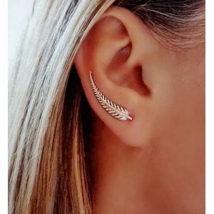 Pendiente trepador pluma 2