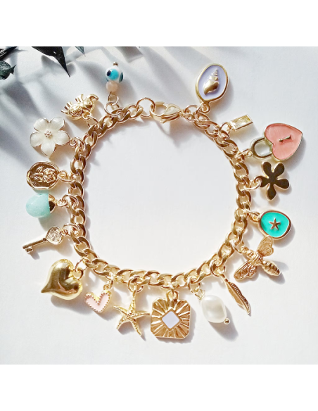 goldcharm bracelet