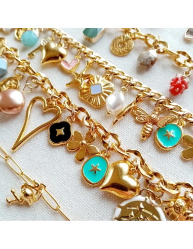 goldcharms bracelete