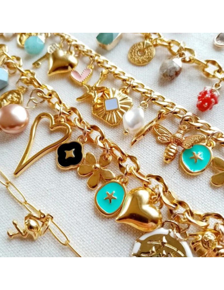 goldcharms bracelete