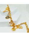 Goldfilled charm necklace