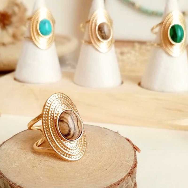 eternal gold ring stainles steel