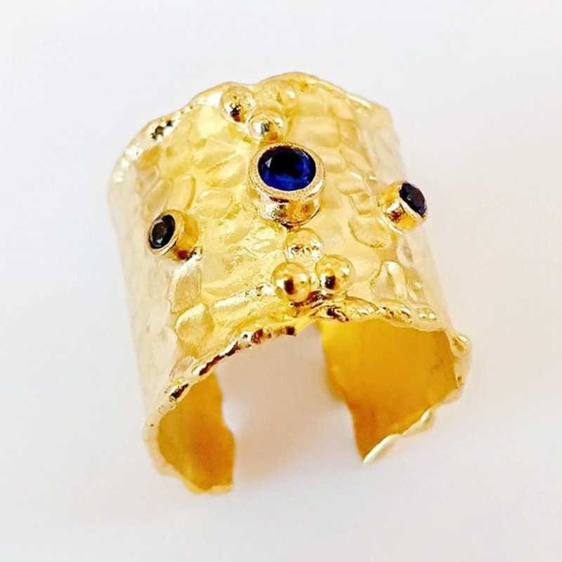 Anillo Serenite Acero Gold