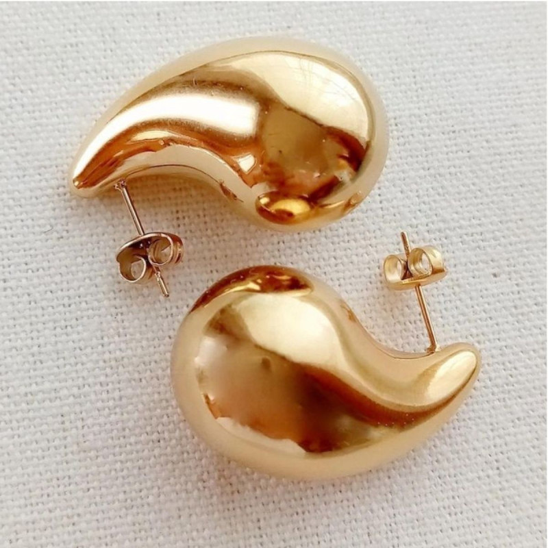 pendientes bottega oro