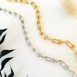 pulsera eslabones acero