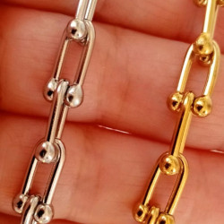 pulsera mujer eslabones herradura