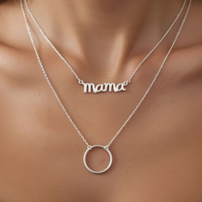 Gargantilla Mamá Plata