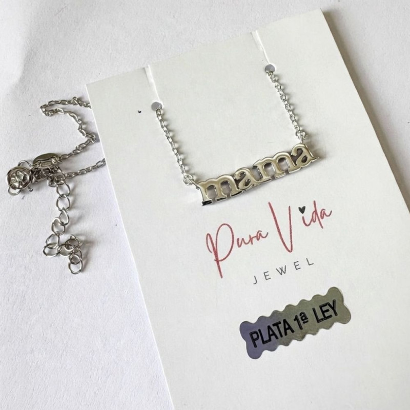 Gargantilla Mamá Plata