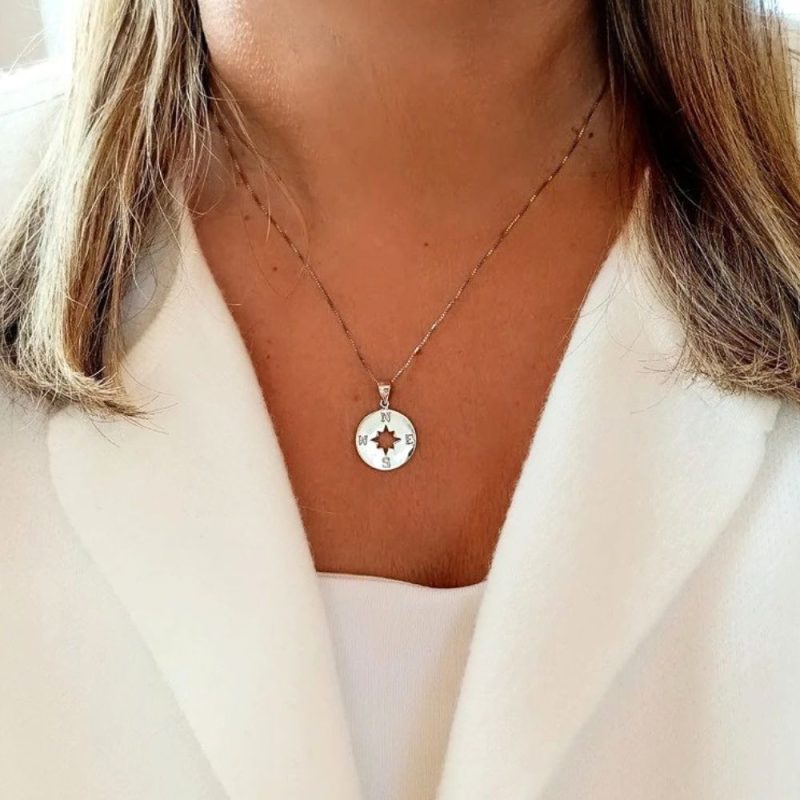 Colgante Rosa de los Vientos