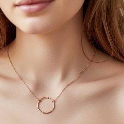 Gold Circle of Life Necklace