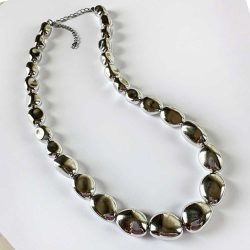 Silver Bead Necklace