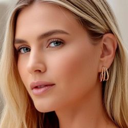 pendientes dia a dia oro