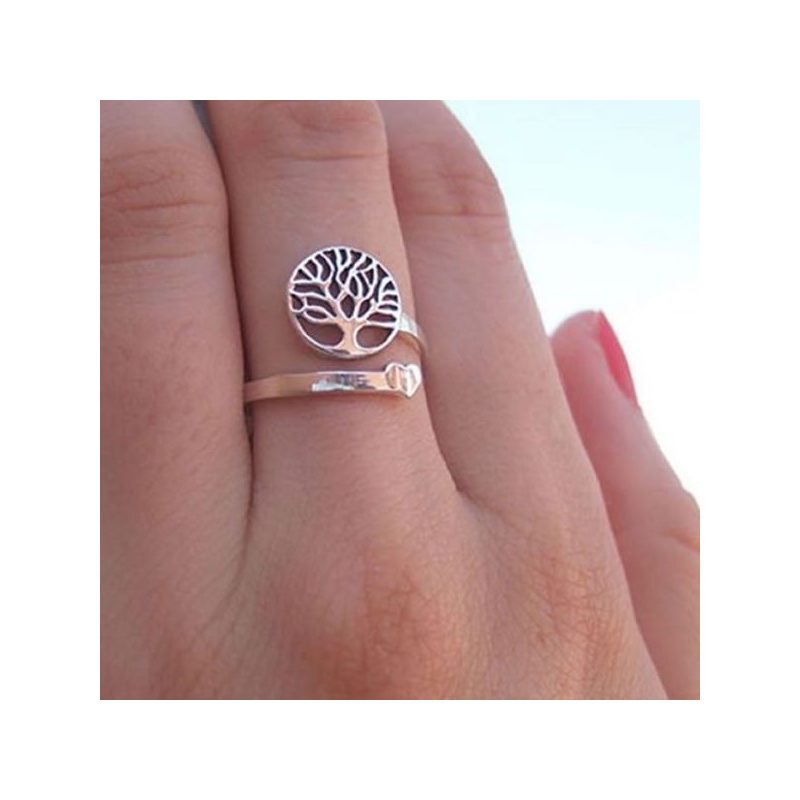 Anillo arbol de la vida ajustable