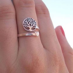 Adjustable Tree of Life Ring