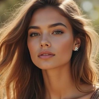 Silver Earrings with Om Symbol 2