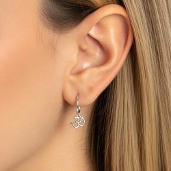 Ohm Hoop earrings