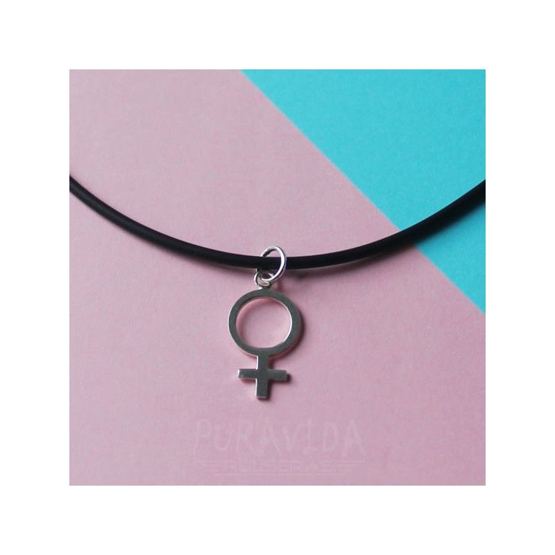 Choker Símbolo Mujer