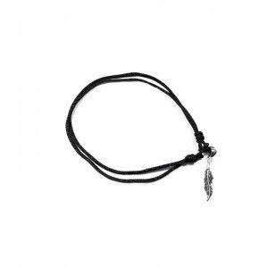 Tobillera Pluma Plata 2