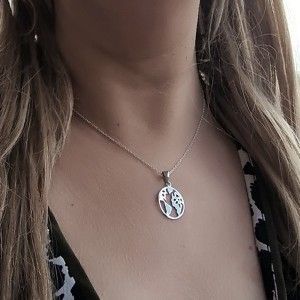 collar mundo plata 2