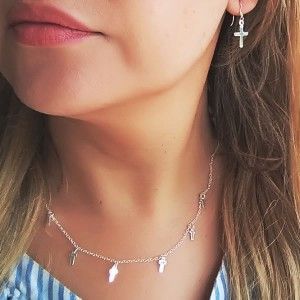 collar cruces plata 2