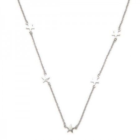 Collar Zaniah con estrellas de plata