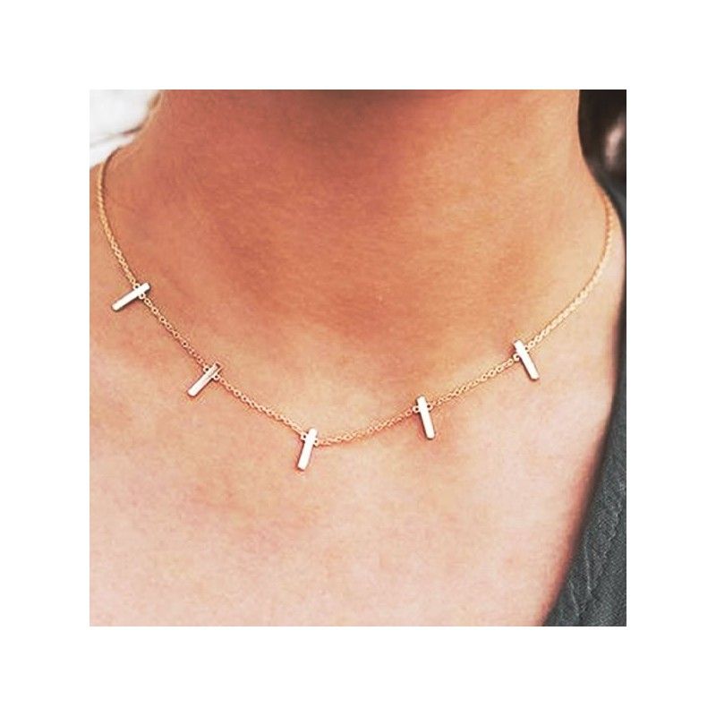 Collar Barritas Kyashar Oro