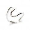 Wave Toe Ring Sterling Silver