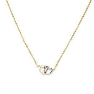 collar en plata de ley con corazones de www.puravidapulseras.com