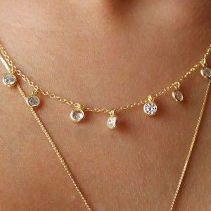 Collar Monet Circonitas oro 2