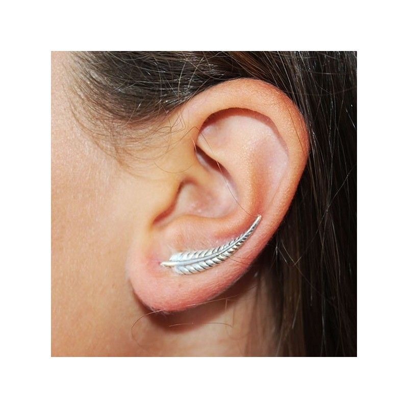 Pendientes Trepadores Pluma