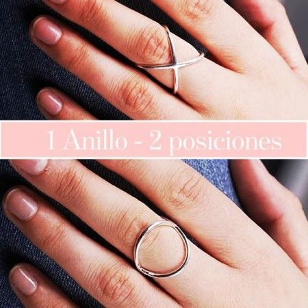Anillo Cruzado 2 posiciones