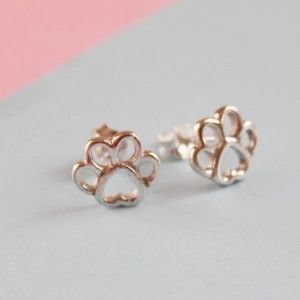 Pendientes Huella Dog