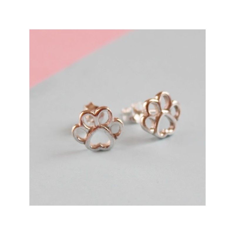 Pendientes Huella Dog