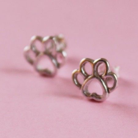 Pendientes Huella Dog