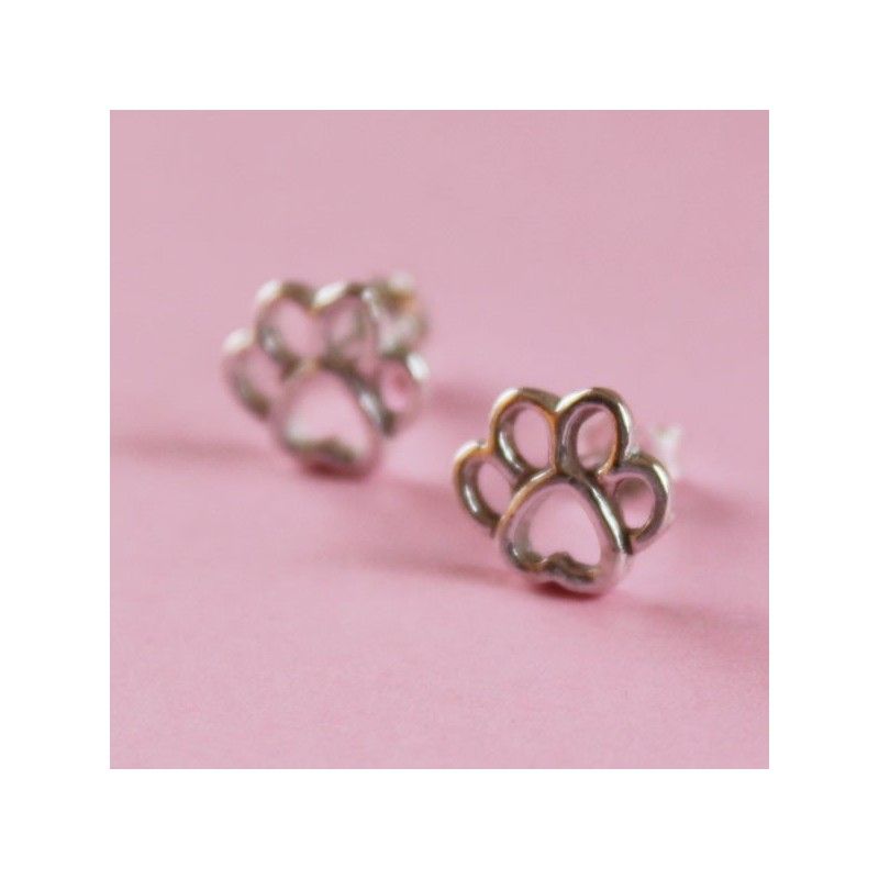 Pendientes Huella Dog