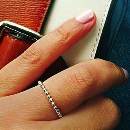 Silver Balls Ring gift