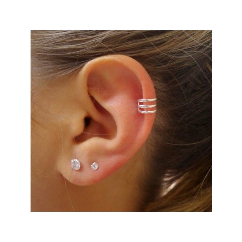Silver Cartilage Earring